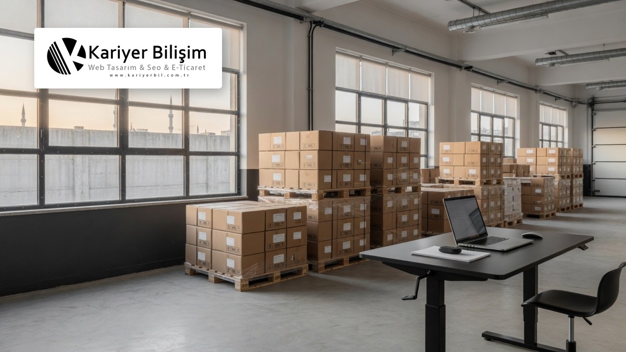 Kariyer Bilişim depo ve sipariş masası